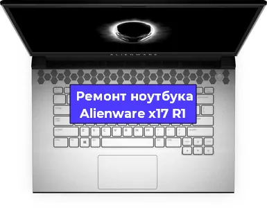 Чистка от пыли и замена термопасты на ноутбуке Alienware x17 R1 в Краснодаре